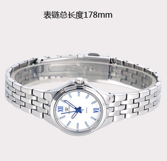 天王表LS3669S表链总长度：178mm