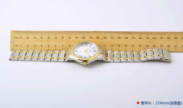 天王表GS3625T-A表带长224mm